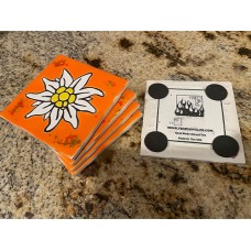 Edelweiss Coaster Orange Set