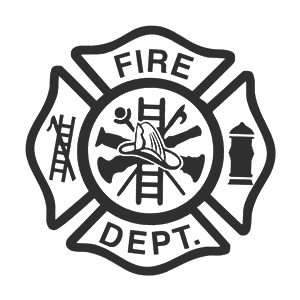 Fired Up Tiles - Fire Dept Logo